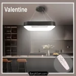 چراغ ریموتدار - چراغ آویز مربع