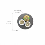 قیمت کابل افشان 3 در 4 افشارنژاد